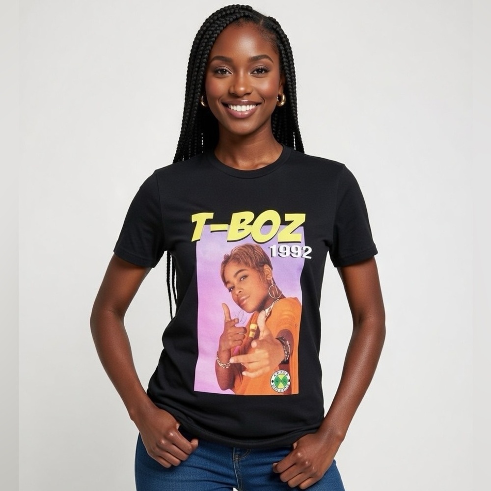 TLC T-Boz R&B and Hip Hop 1990's Artist Graphic Tee